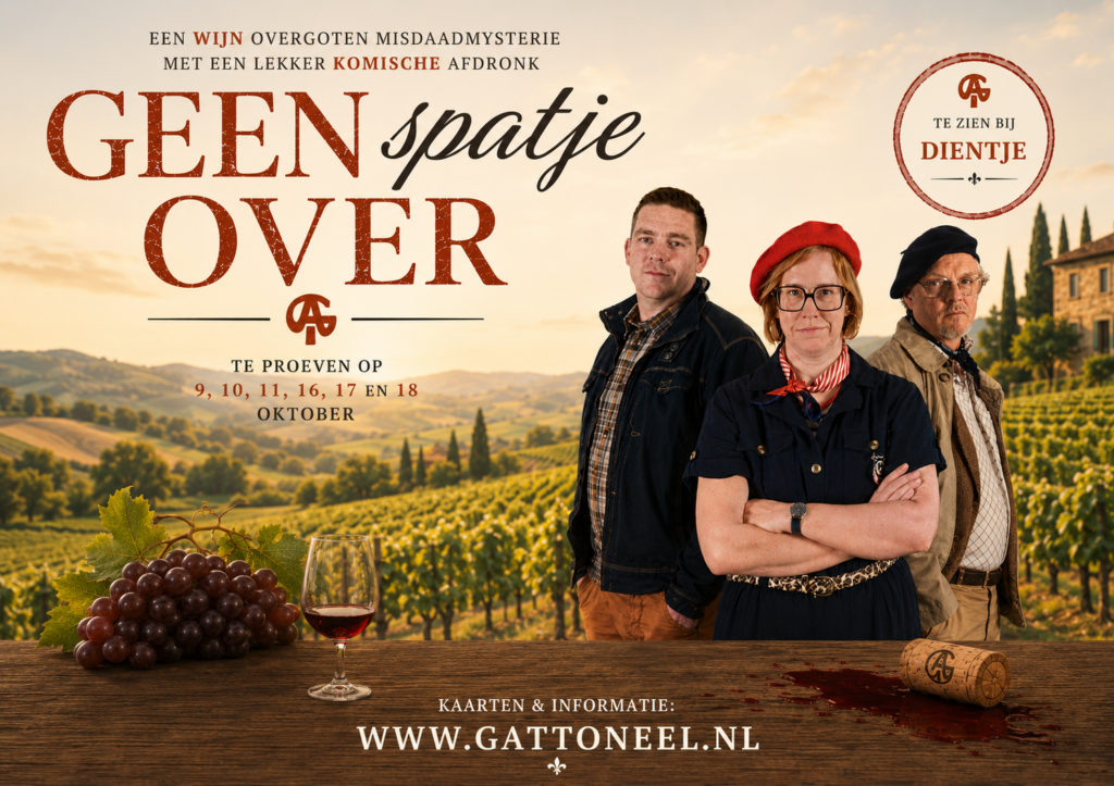Geen spatje over